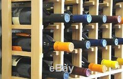 108-180 Bottle Wine Rack Cellar Storage Designer Collection Display Cabinet Case