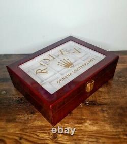 10 grid Rolex Presidential (Ltd Edition) Watch Display Case / Box