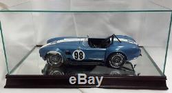 112 Scale Glass and Wood Display Case for Model Cars Diecast Model