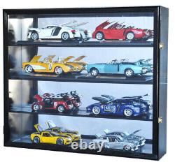 118 Scale Diecast Car Model Hotwheel Wall Display Case 98% UV Lockable Die Cast