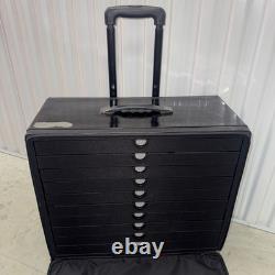 120 Pairs Eyeglasses Display Case Optical Glasses Storage Trolly Box Case