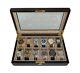 12 Piece Ebony Wood Watch Display Case And Storage Organizer Box
