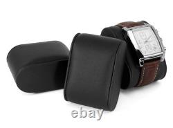 12 Watch Box for Men Watch Display Case Wood Luxury Watch Box with Large Glas