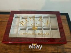 12 grid Rolex Presidential (Ltd Edition) Watch Display Case / Box