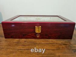 12 grid Rolex Presidential (Ltd Edition) Watch Display Case / Box