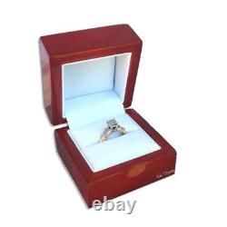 12pc Ring Gift Boxes Red Wood Ring Gift Box Engagement Ring Box Highest Quality