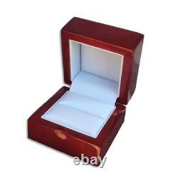 12pc Ring Gift Boxes Red Wood Ring Gift Box Engagement Ring Box Highest Quality