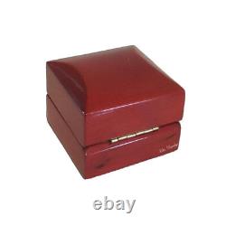 12pc Ring Gift Boxes Red Wood Ring Gift Box Engagement Ring Box Highest Quality