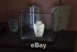 12x10 LED Lighted Display Case for Collectibles, Specimens, etc. Wood & Glass
