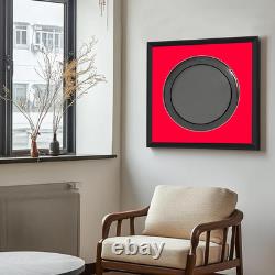 14 Drum Head Shadow Box Display Case UV Resistant Wall Mount Frame