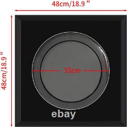 14 Drum Head Shadow Box Display Case UV Resistant Wall Mount Frame