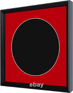 14 Drum Head Shadow Box Display Case UV Resistant Wall Mount Frame
