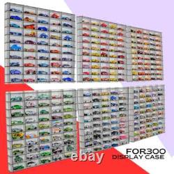 164 Scale Diecast Car Display Case Holds 300+ Cars Wall Mount Storage Rack