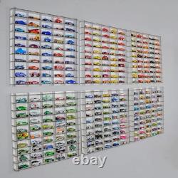 164 Scale Diecast Car Display Case Holds 300+ Cars Wall Mount Storage Rack