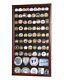 16 X 26 Inchlarge Military Challenge Coin Display Case Cabinet Holders Rack 98%