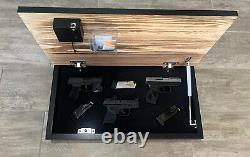 1776 We The People Trap Door Concealment Gun Case RFID Lock Wall Decor