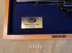 1873 Colt Single Action Army 7.5 Barrel Display Case New USA Made For Colt
