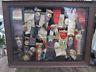 1890s -1910 Era Collection Of Odd Fellows Badges In Wood Display Case! 25 Plus