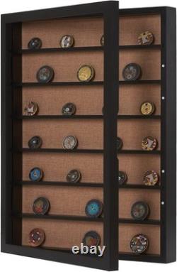 18x24 Shadow Box Display Case with Movable Shelves for Miniatures and Figurines