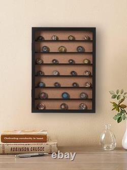 18x24 Shadow Box Display Case with Movable Shelves for Miniatures and Figurines