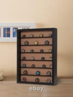 18x24 Shadow Box Display Case with Movable Shelves for Miniatures and Figurines
