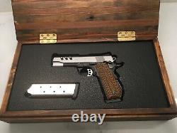 1911 Firearm Weapon Presentation Display Case for Colt / Ruger / Smith & Wesson