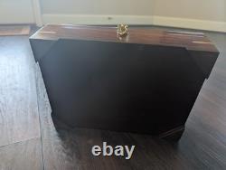 1911 Wood Storage Case Indian Rosewood/Sheesham Brown Velvet Lined