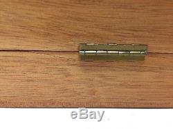 1973 Vintage PUMA 6376 BIG BOWIE Knife & Leather Sheath Wood Display Case