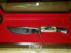 1984 Westmark Western Coleman USA 701 Genuine Stag Hunting Bowie Knife 1 of 2000