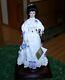 1996 Franklin Mint Emma Coca Cola Heirloom Doll Circa 1905 & Wood Display Case
