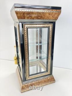 19.5 Horchow Creazioni Vitrine Italian Wood Display Case Rococo Style Cabinet