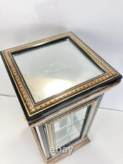 19.5 Horchow Creazioni Vitrine Italian Wood Display Case Rococo Style Cabinet
