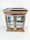 19 Horchow Creazioni Vitrine Italian Wood Display Case Rococo Style Cabinet
