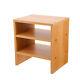 1pc Wooden Desktop Organizer Wood Durable Practical Layered Stand Storage Shelf