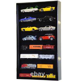 1/24 Scale Diecast Model Car Display Case Rack Holder Holds 16 Die Cast Nascar