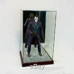 1/4 Scale Comic Figurine Display Case 20 Tall All Glass Cherry Sport Moulding