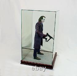 1/4 Scale Comic Figurine Display Case 20 Tall All Glass Cherry Sport Moulding