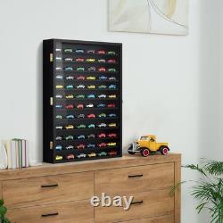 1/64 Scale Car Display Case Wall Mounted Cabinet