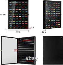 1/64 Scale Car Display Case Wall Mounted Cabinet