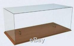 1/8 Acrylic Display Case Showcase Wood Base for 18 Model (ZIS-110)