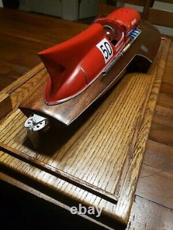 1/8 Ferrari Arno XI Mini Speed Boat & Wood Display Case