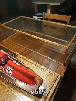 1/8 Ferrari Arno XI Mini Speed Boat & Wood Display Case