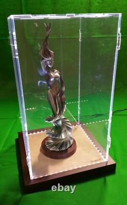 21 X 21 X 27 Display Case for Hot Toy Figures 1/6 Scale, Statue, Doll, LED Light