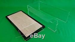 22 x 9 3/4 x 7 Pocher Acrylic Display Case Showcase withWood Base for 18 Model