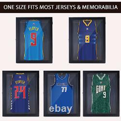 23.5x31.5 Jersey Display Case Shadow Box Football Basketball Sport Jerseys