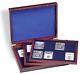 24 Coin Slabs Wood Display Box Show Case Certified Ngc Pcgs Lighthouse Deluxe
