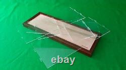 25 x 10 x 30 Inch Table Top Clear Acrylic Display Case for Tall Model Ships