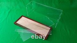 25 x 10 x 30 Inch Table Top Clear Acrylic Display Case for Tall Model Ships