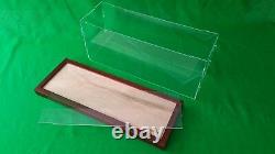 25 x 10 x 30 Inch Table Top Clear Acrylic Display Case for Tall Model Ships