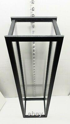 27 O Scale Model Train Display Case For Mirrored Bottom 3 Rail Loose Track